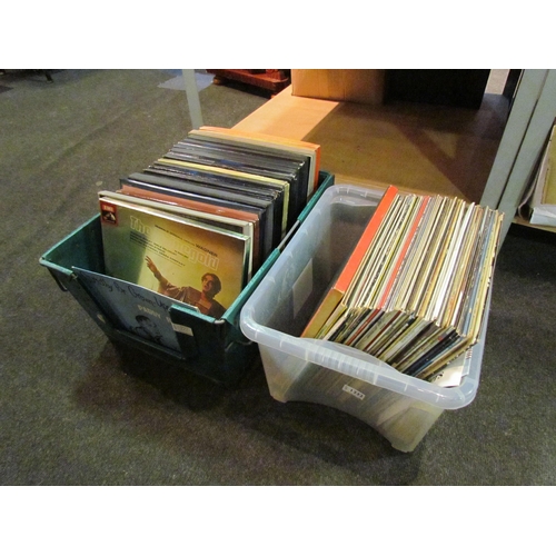 1222 - Four boxes of LP's: Bryan Hyland, Elvis Presley, etc