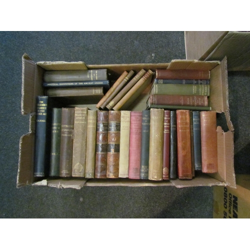 1287 - Two boxes of books on ancient Greece, Rome, Classics, including Homer, Euripides, Plato, Aristotle, ... 