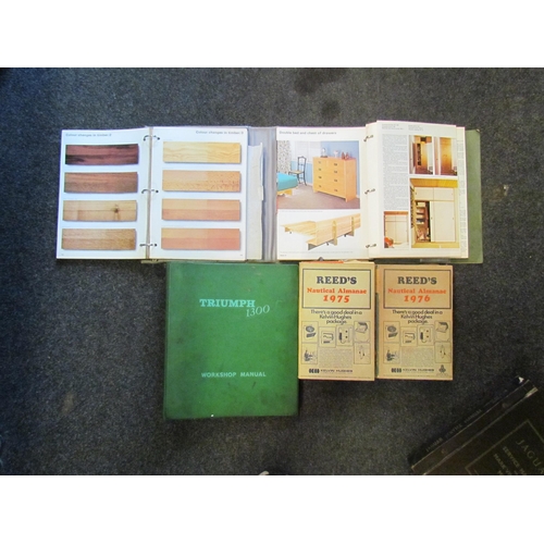 1288 - Vintage auto service manuals including Jaguar 2.4/3.4, Mk VII and XK120, Triumph 1300 together with ... 