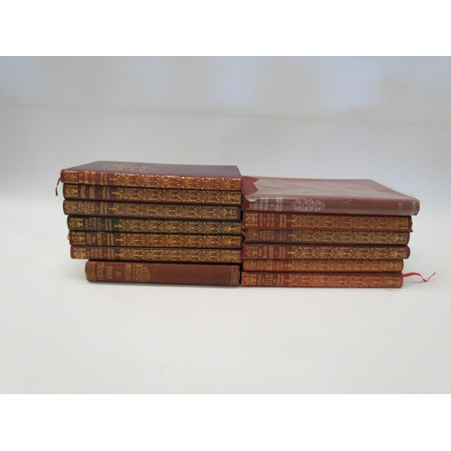 1474 - Thomas Hardy, Works, 11 volumes Macmillan Pocket edition in uniform gilt leather bindings, generally... 