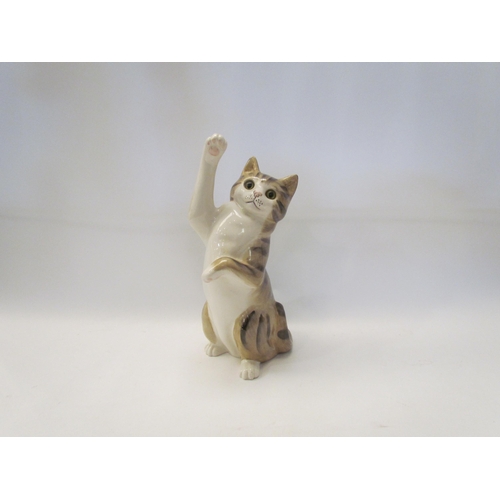 1484 - A Just Cats & Co ceramic cat, 28.5cm overall  (R)  £0  (E)  £8-12