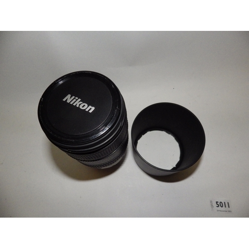 5011 - A Nikon Lens AF VR-Nikkor 80-400mm 4.5-5.6D with hood