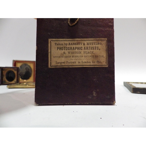 5018 - A collection of Ambrotypes