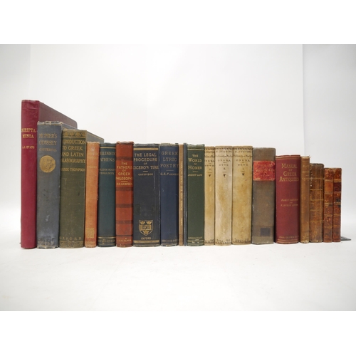 6281 - (Classics, Ancient Greece, Rome.) A collection of 20 volumes, majority ex Repton School library, inc... 