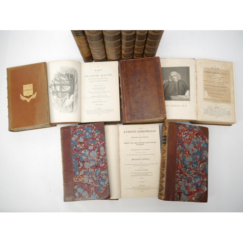 6283 - (Bindings.) James Boswell: 'The Life of Samuel Johnson, LL.D', London, James Christie, 1824, 4 volum... 