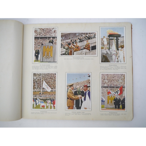 6314 - A scarce 1936 Berlin Olympics commemorative book produced by the Icelandic company O. Johnson & Kaab... 