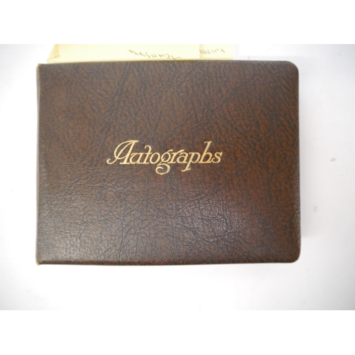 6316 - An autograph album c.1920's-1940's, signatures of several sportspeople, including footballers Tommy ... 