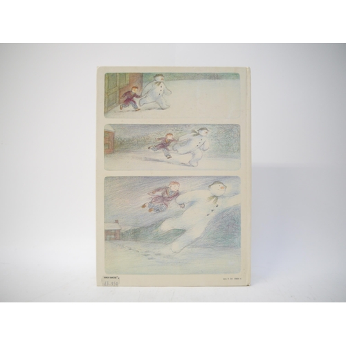 6003 - Raymond Briggs: 'The Snowman', London, Hamish Hamilton, 1978, 1st edition, [32]pp colour illustrated... 