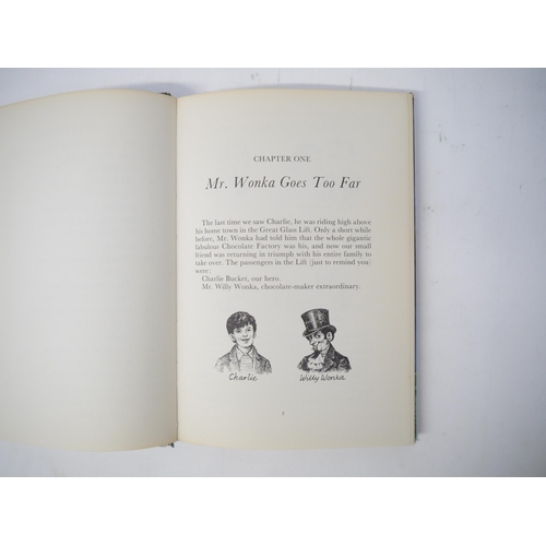 6005 - Roald Dahl: 'Charlie and the Great Glass Elevator', London, George Allen & Unwin, 1973, 1st edition,... 