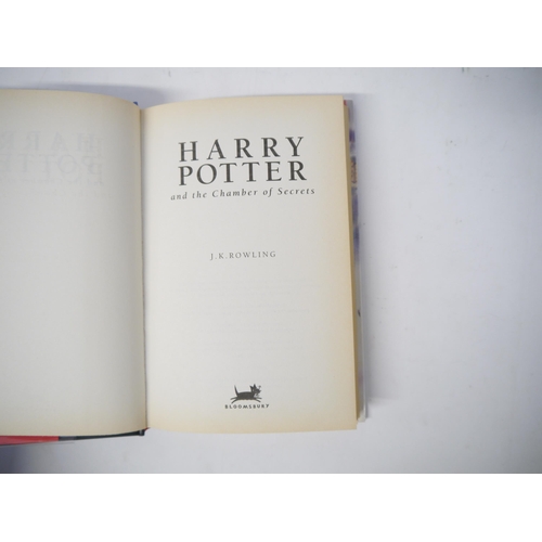 6019 - J.K. Rowling: 'Harry Potter and the Chamber of Secrets', London, Bloomsbury, 1998, 3rd impression, o... 