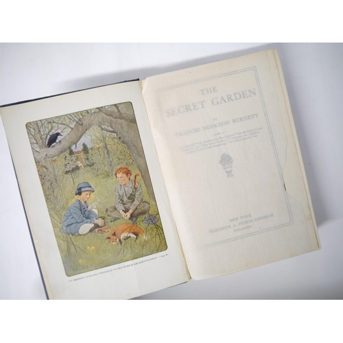 6027 - Frances Hodgson Burnett: 'The Secret Garden', New York, Stokes, 1911, 1st U.S. edition, 4 colour pla... 