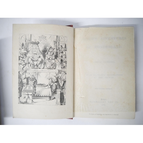 6028 - Lewis Carroll [i.e. Charles Lutwidge Dodgson]: 'Alice's Adventures in Wonderland; Through the Lookin... 