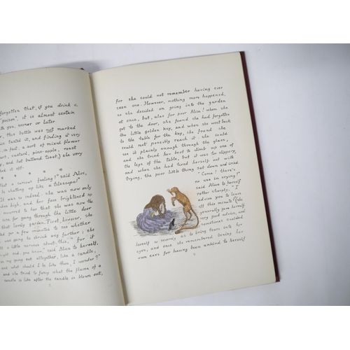 6031 - Lewis Carroll [i.e. Charles Lutwidge Dodgson], 2 titles: 'Alice's Adventures Under Ground. Being a F... 