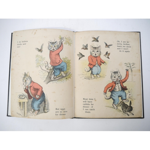 6035 - Louis Wain: 'Cats at Play', London, Blackie, [1917], 1st edition, 12 unnumbered pages of colour illu... 