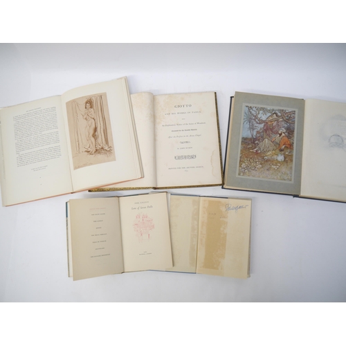 6039 - Five assorted illustrated/art realted titles, including John Ruskin: 'Giotto and His Works in Padua:... 