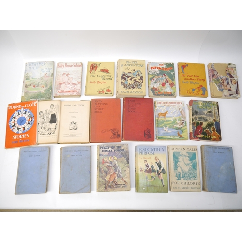 6045 - Nineteen assorted children's titles, many Enid Blyton, including: 'Five on a Treasure Island', L, Ho... 