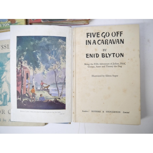 6045 - Nineteen assorted children's titles, many Enid Blyton, including: 'Five on a Treasure Island', L, Ho... 