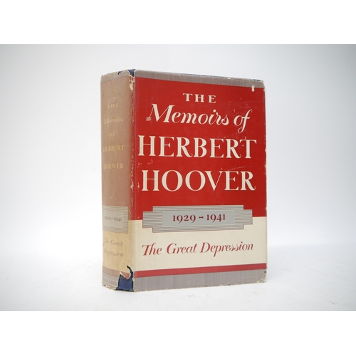 6068 - Herbert Hoover: 'The Memoirs of Herbert Hoover - The Great Depression 1929-1941', New York, Macmilla... 