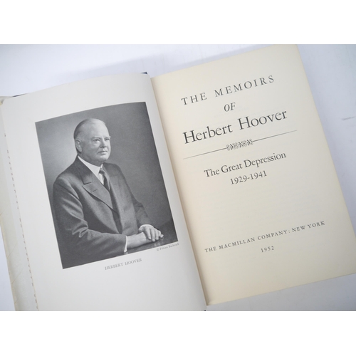 6068 - Herbert Hoover: 'The Memoirs of Herbert Hoover - The Great Depression 1929-1941', New York, Macmilla... 