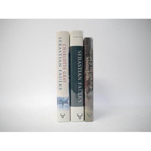 6085 - Sebastian Faulks: [The French Trilogy], 3 vol., comprising, 'Birdsong', London, Hutchinson, 1993, 1s... 