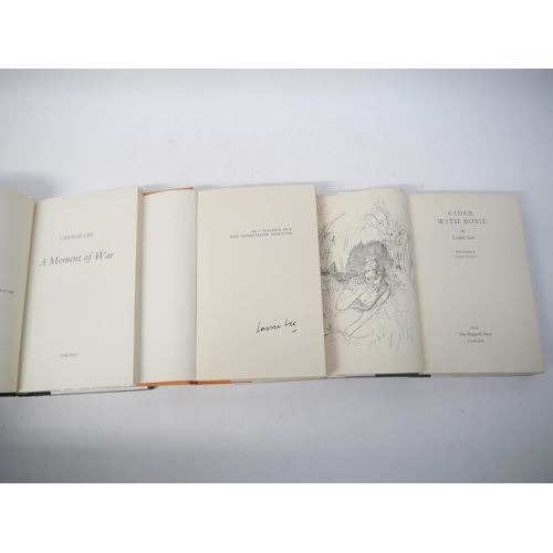 6086 - Laurie Lee, the autobiographical trilogy: 'Cider With Rosie', London, The Hogarth Press, 1959, 1st e... 