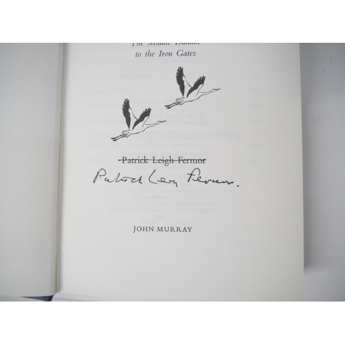 6088 - Patrick Leigh Fermor, 2 titles: 'Between the Woods and the Water. On Foot from Constantinople to the... 