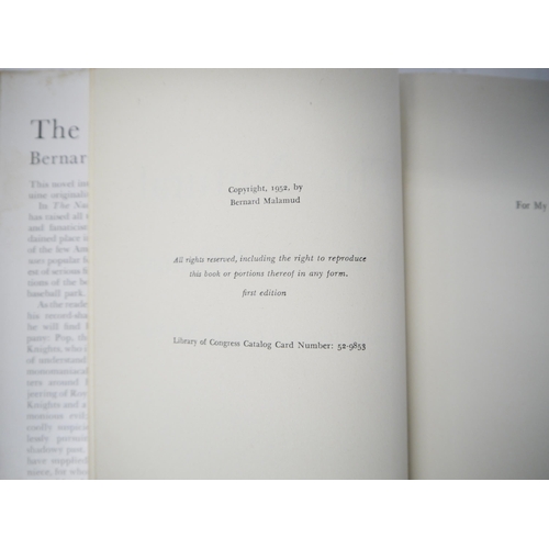 6099 - Bernard Malamud: 'The Natural', New York, Harcourt, Brace & Co, 1952, 1st edition, (stated first edi... 