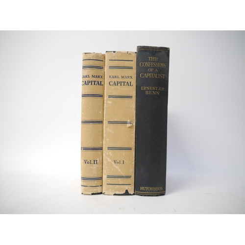 6102 - Ernest J.P. Benn: 'The Confessions of a Capitalist', London, Hutchinson & Co, [1925], 4th edition, s... 