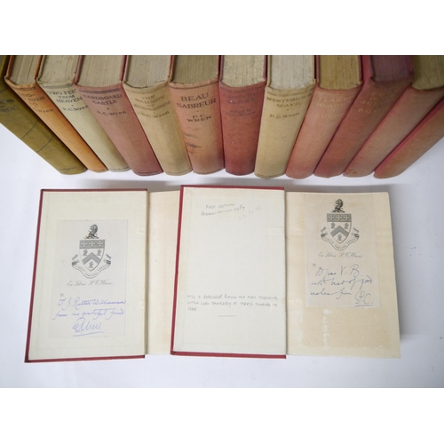 6107 - P. C. Wren [Percival Christopher Wren], 13 UK first editions, two of which with author signed presen... 