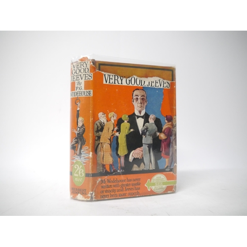 6113 - P.G. Wodehouse: 'Very Good, Jeeves!', London, Herbert Jenkins, 1930, 1st edition, original cloth (wo... 