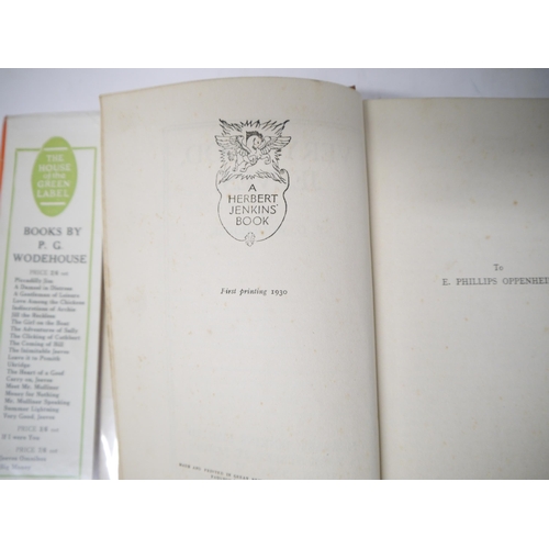 6113 - P.G. Wodehouse: 'Very Good, Jeeves!', London, Herbert Jenkins, 1930, 1st edition, original cloth (wo... 