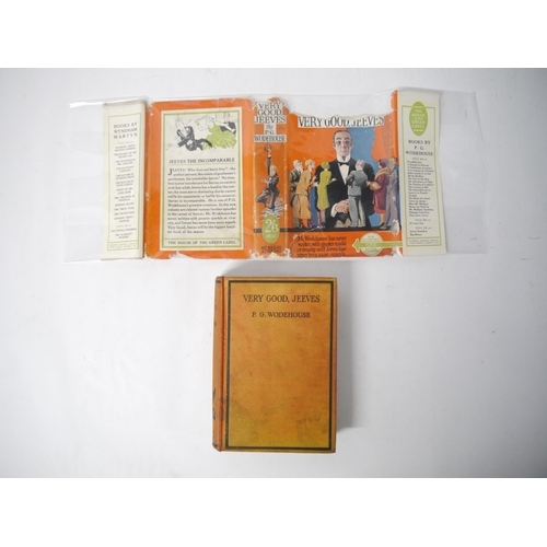 6113 - P.G. Wodehouse: 'Very Good, Jeeves!', London, Herbert Jenkins, 1930, 1st edition, original cloth (wo... 