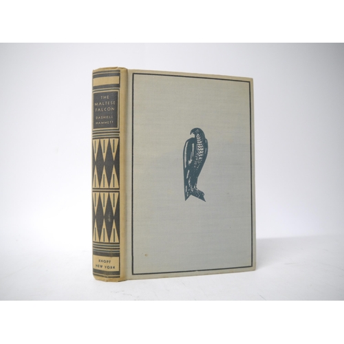6117 - Dashiell Hammett: 'The Maltese Falcon', New York, Alfred A. Knopf, April 1930, 3rd printing, origina... 