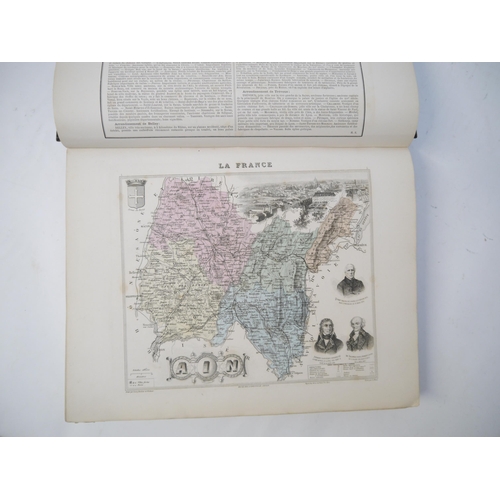 6339 - 'Atlas Migeon. La France et Ses Colonies', Paris, J. Migeon, 1886, 101 engraved coloured maps of whi... 