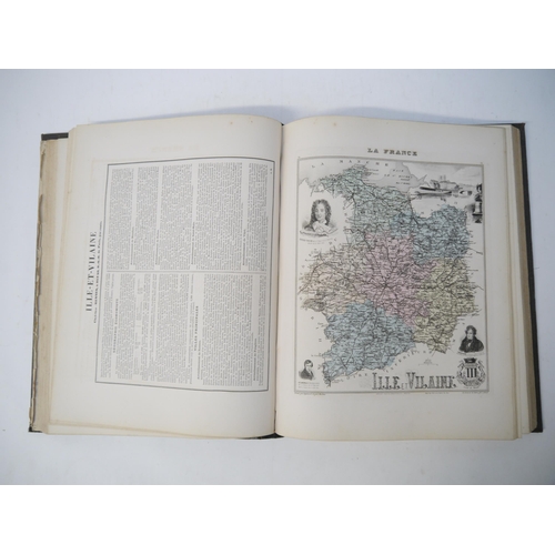 6339 - 'Atlas Migeon. La France et Ses Colonies', Paris, J. Migeon, 1886, 101 engraved coloured maps of whi... 