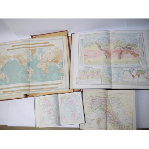 6340 - (Atlases.) J.G. Bartholomew & A.J. Herbertson: 'Bartholomew's Physical Atlas - Volume III. Atlas of ... 