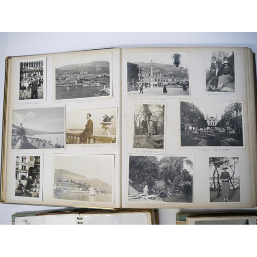 6342 - Four photograph albums of William Richard 