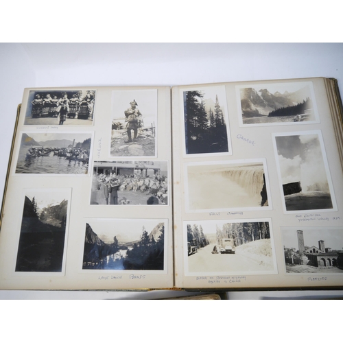 6342 - Four photograph albums of William Richard 