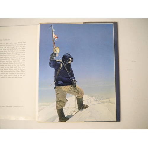 6356 - (Mountaineering, Edmund Hillary.) Alfred Gregory; John Hunt (Intro.): 'The Picture of Everest', Lond... 