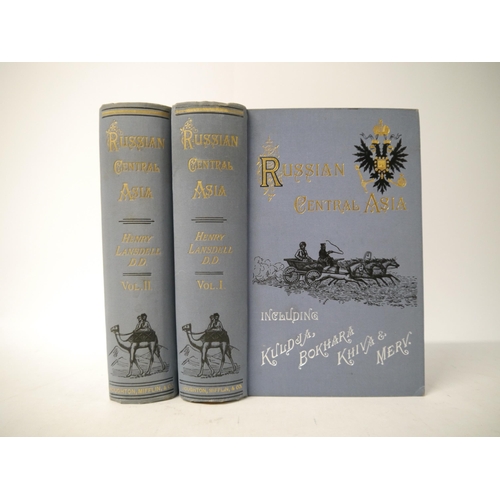 6358 - Henry Lansdell: 'Russian Central Asia, including Kuldja, Bokhara, Khiva and Merv', Boston, Houghton ... 