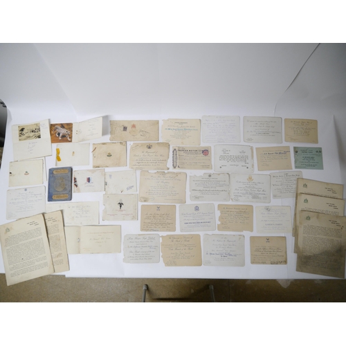 6371 - A Collection of 40+ Invitations and Cards relating to the Princely Punjab States including Kapurthal... 