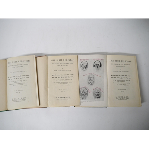 6378 - (India, Sikh Religion.) Max Arthur Macauliffe: 'The Sikh Religion: Its Gurus, Sacred Writings and Au... 