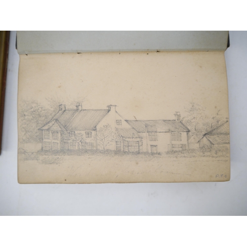 6399 - A commonplace album circa 1850 compiled by one Harriet Emma Easton, Woodrow Farm, Cawston, Norfolk, ... 