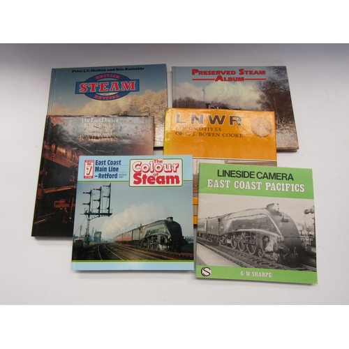 4491 - A box containing assorted railway books including 