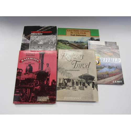 4491 - A box containing assorted railway books including 