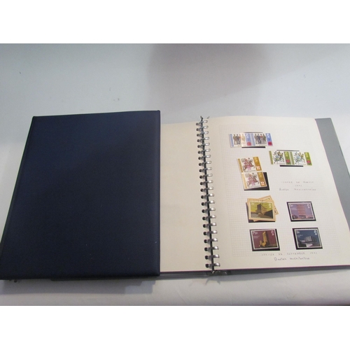 4508 - Four stamp albums including UK and world together with royal Mail special stamps 1989 and four colle... 