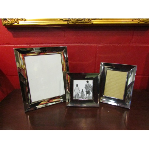 4131 - Three modern Old Town photograph frames, largest 33cm x 27cm