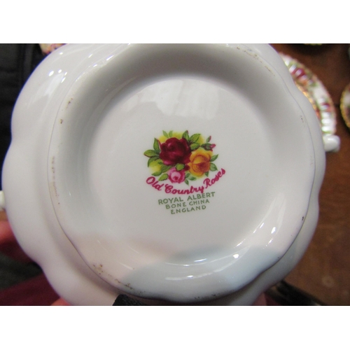 4159 - A quantity of Royal Albert Old Country Roses pattern dinner and tea wares