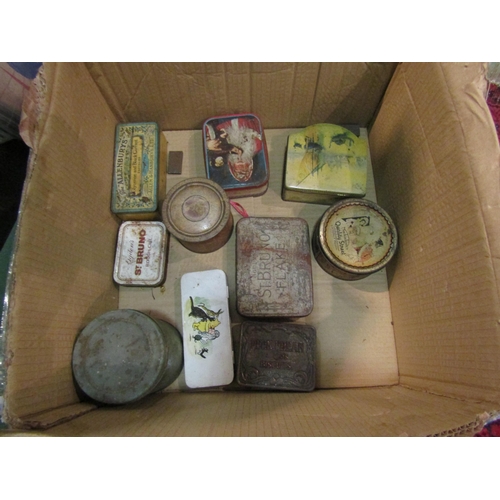 4232 - A box containing a good quantity of bygone tins