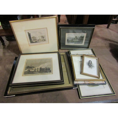 4240 - A collection of framed 19th Century and earlier prints   (E) £30-40